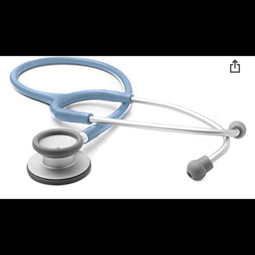 Adscope Lite Stethoscope baby blue